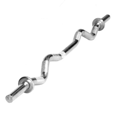 Weight Lifting Curl Rod with Lock 25mm